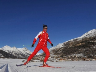  Clases particulares de esquí de fondo Albiez 